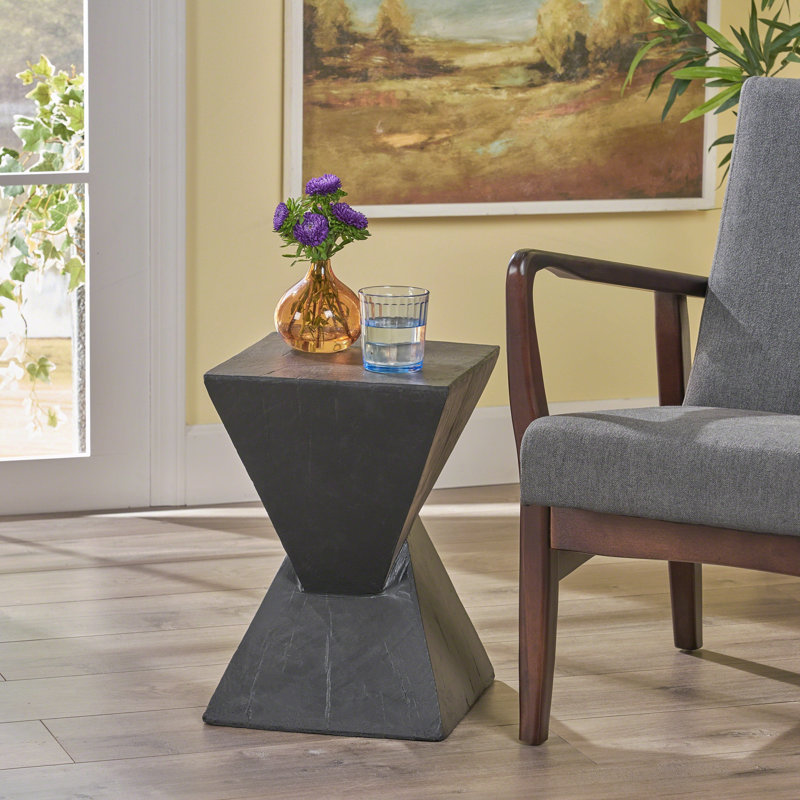 Table d'appoint moderne, Black, Noir, Noir