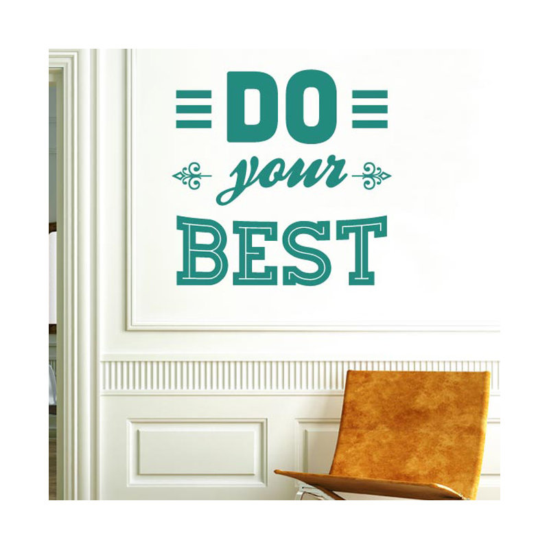 Wall Decal, Aqua Green