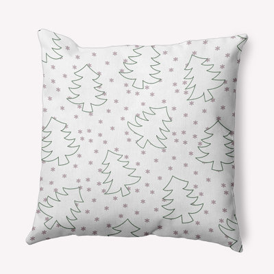 Polyester Indoor/Outdoor Throw Pillow