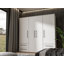 Minija 4 Door Manufactured Wood Wardrobe-2067423560