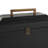Wood Handmade Decorative Black Box With Brass Latches And Handle Set