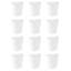 Poubelle en plastique blanc Sterilite-62400444-62428143