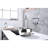 Wall Mounted Folding Pot Filler Faucet, Arm For Practical And Easy Operation, Double Handles To Control Water Output, Corrosion, Brass Kitchen Mount With Arm, Precise Regulation, Corrosion Surface,