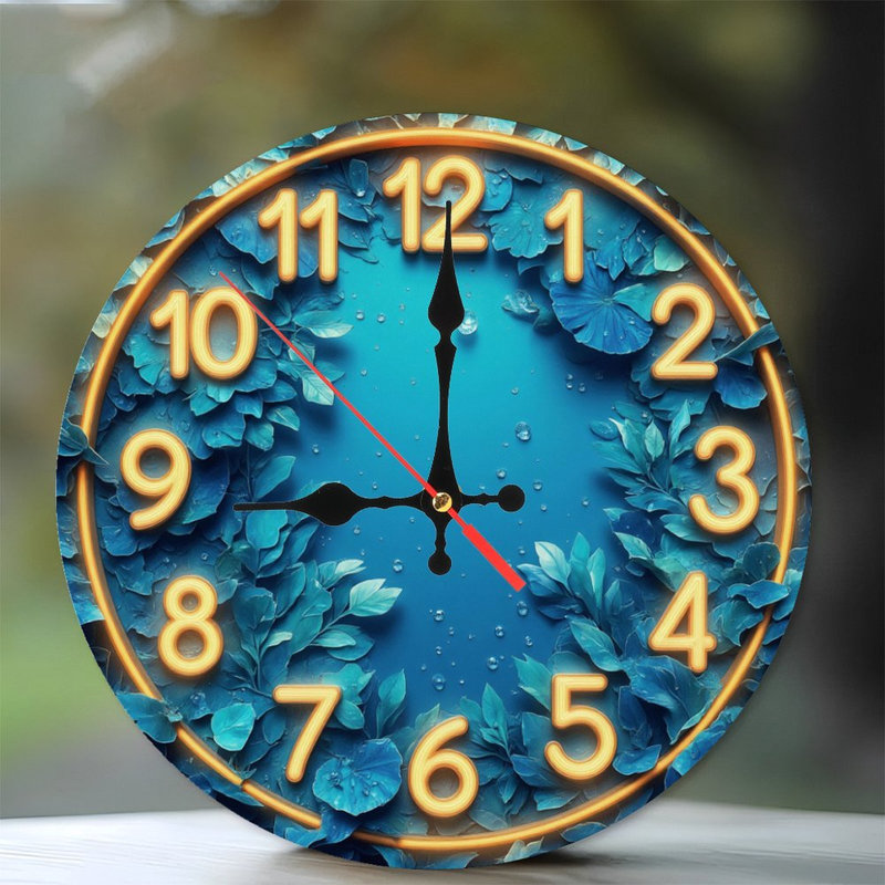 Horloge à chiffres lumineux