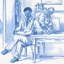 Papier peint Schumacher x Victor Glemaud Toussaint-70181578