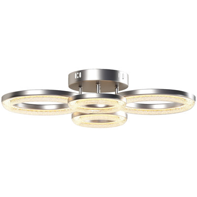 4 - Light Silver LED Pendant