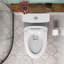Toilette allongée une pièce à double chasse 1,6 GPF (siège inclus)