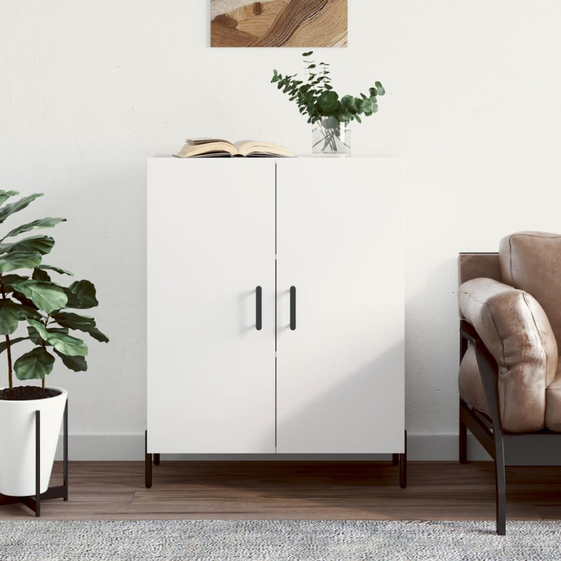 Okmulgee 2 - Door Rectangle Accent Cabinet, White