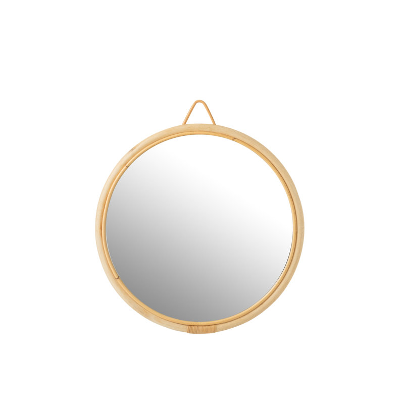 Rivale Wood Flat Wall Mirror