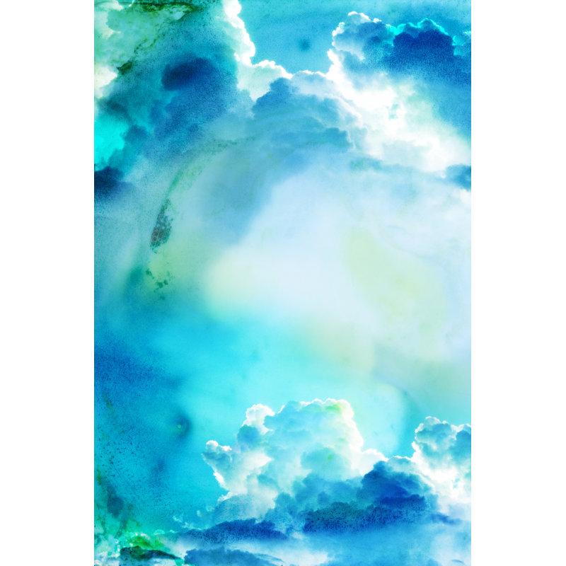 Illustration Of Cloud - Wrapped Canvas Print, 46cm H x 30cm W x 3.8cm D