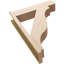 Bois de cèdre brut Funston Block TimberThane Perspector, brun clair apprêté-89129137