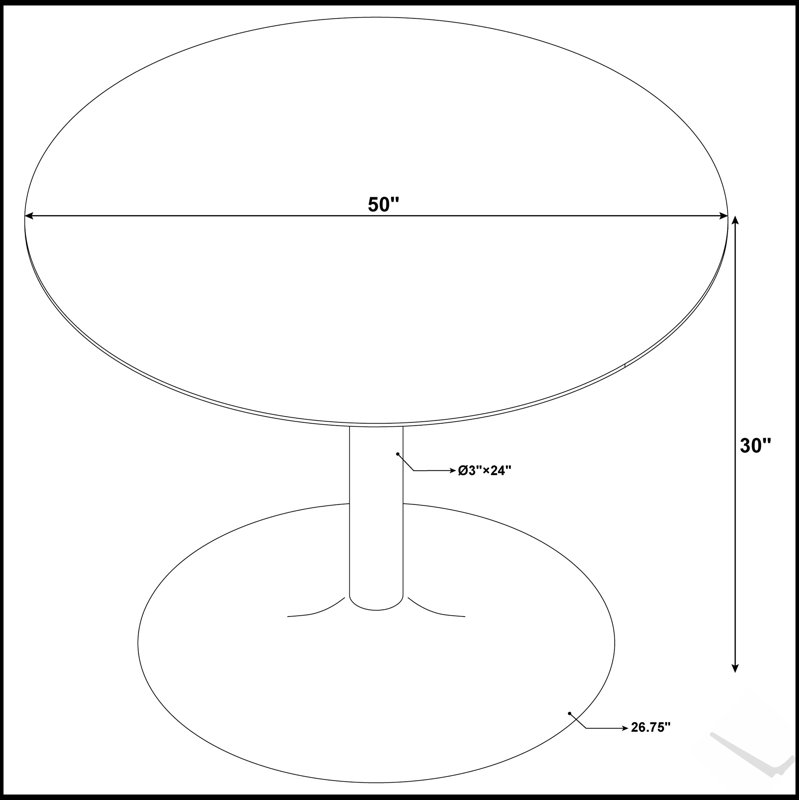 Table de salle à manger en marbre et laiton Raleigh