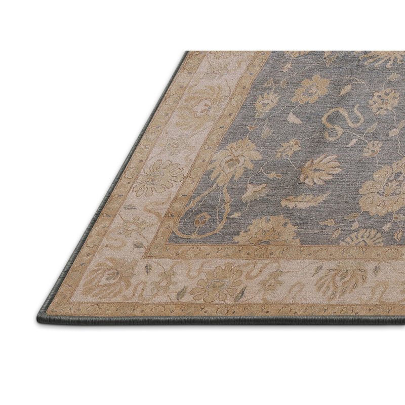 Tapis oriental bleu / brun Mads, Rectangle 2 pi x 3 pi