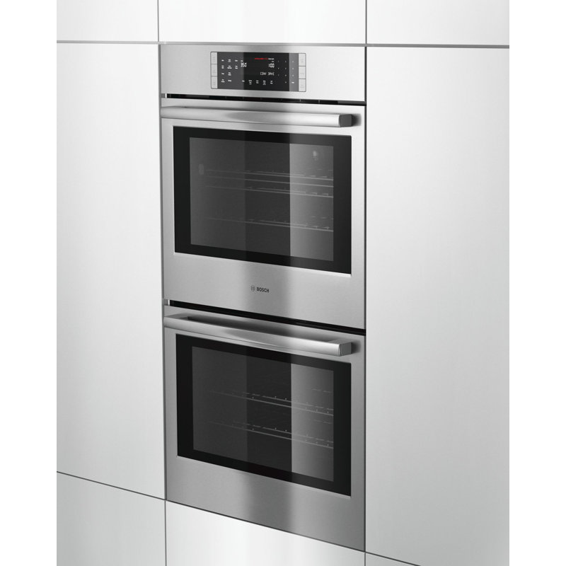800 Series 30" 9.2 cu. ft Self-Cleaning Convection Electric Double Wall Oven, Stainless Steel