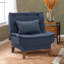 Fauteuil convertible à oreilles 29,53 po Wing-599335654