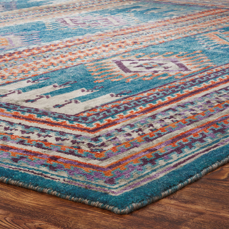 Mesa Mirage Hand Knotted Area Rug, Rectangle 10' x 14'