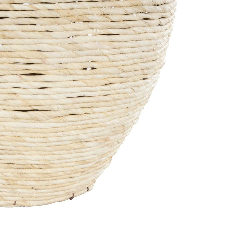 Vase en bois de bambou Cole