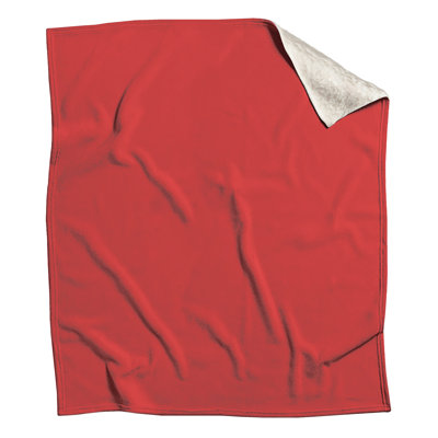 Solid Red Background Blankets