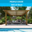 Auvent de remplacement en tissu à protection UV 90 % Coolaroo-40349119-40349118
