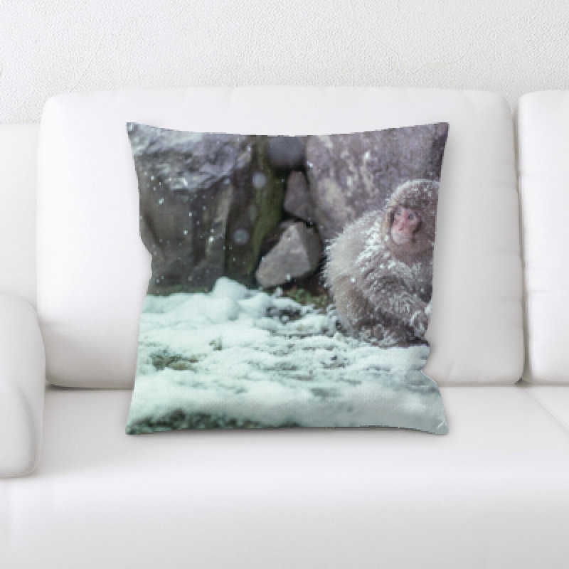 Microsuede Throw Pillow