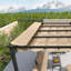 4m x 3m Aluminium Pergola-212088856