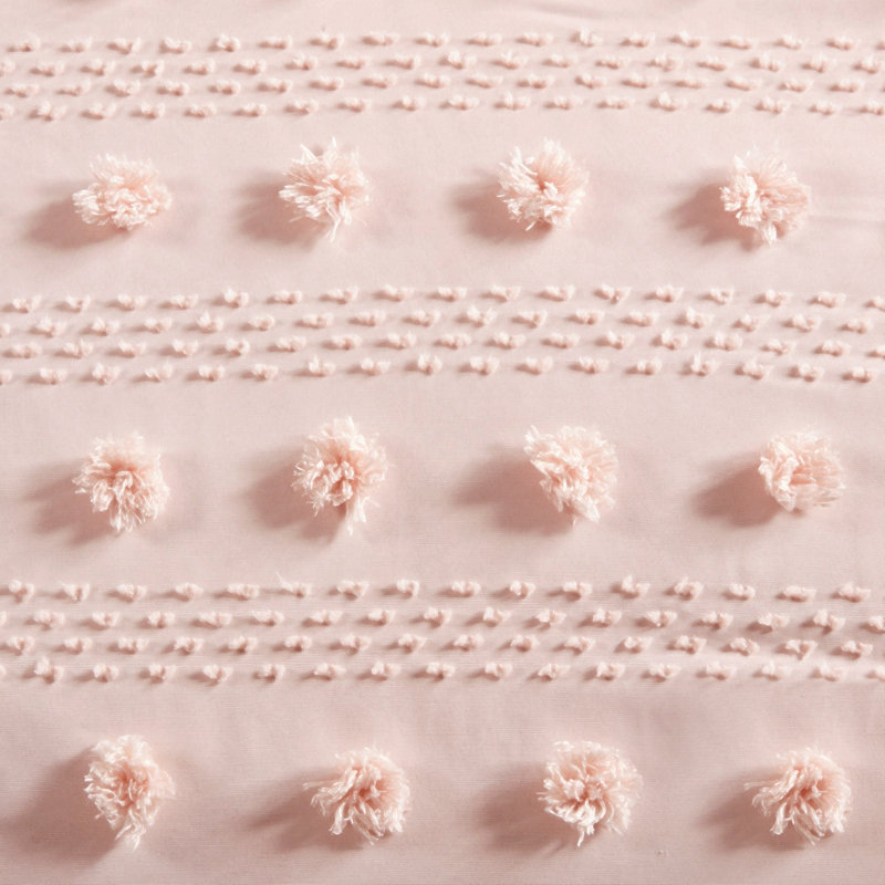 Ensemble d'édredon simple / simple TG, Rose