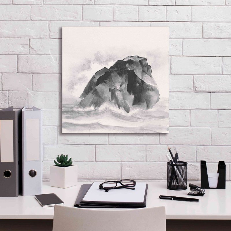 «Solitaire Rock» par Chris Paschke, H 18 po x l 18 po x P 0,75 po
