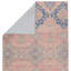 Tapis oriental rose / bleu Asoncin (5 pi x 7 pi 6 po)-482796991
