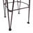 DENALI Industrial Wood and Metal Barstool, Weather-Resistant and Stylish for Outdoor Leisure and Durability