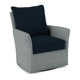 Lanai Upholstered Swivel Armchair