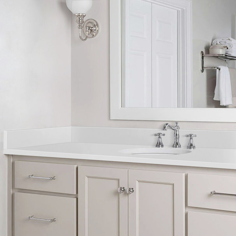 21 po X P 4 po Dessus de meuble-lavabo latéral en pierre H