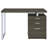 Weathered Grey 3-Drawer Reversible Office Desk-1851239079