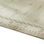 Tapis grand motif touffeté à la main Dotty, motif géométrique, laine crème 8 x 10