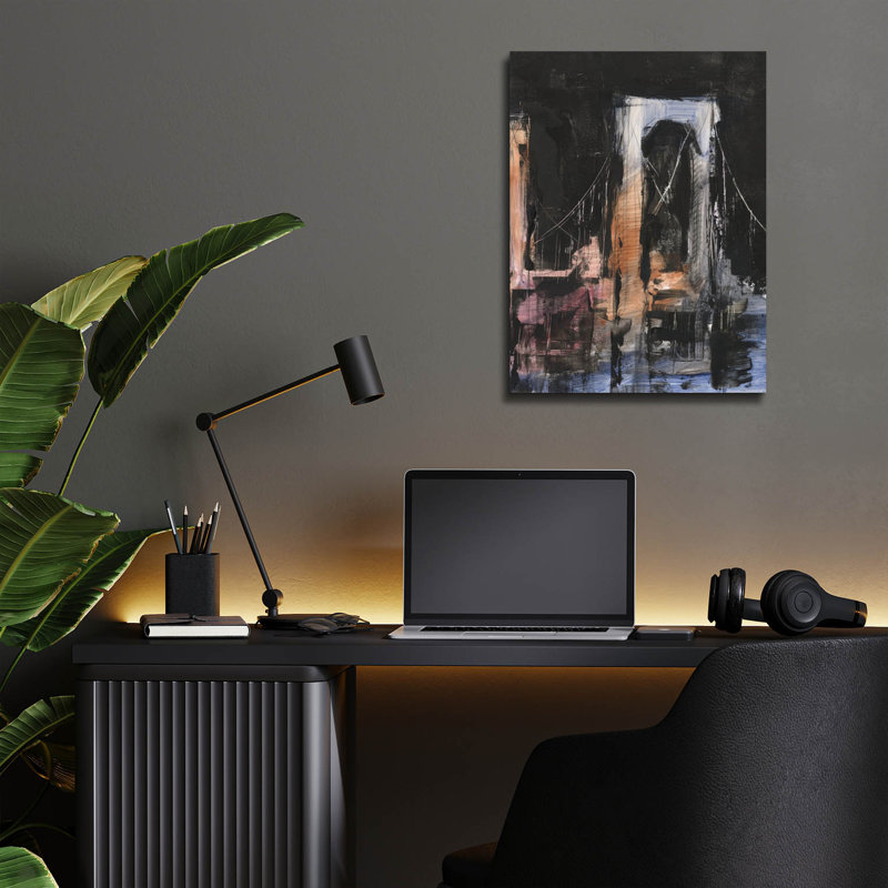 «Urban 1llumination 1» par Ethan Harper, H 16 po x l 12 po x P 0,13 po