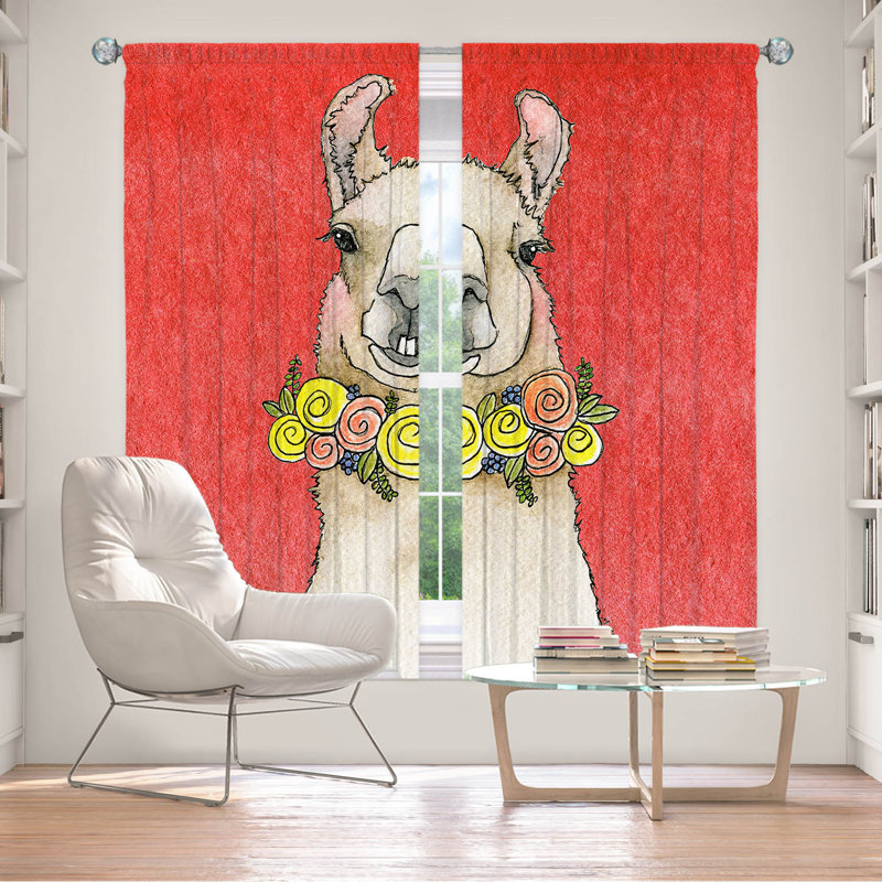 La chambre obscurcissante Renus filtre la plupart des luminaires, Melon d'eau, L 40 po x L 82 po