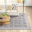 Airica Geometric Handmade Tufted Wool Area Rug in Blue-1567189967
