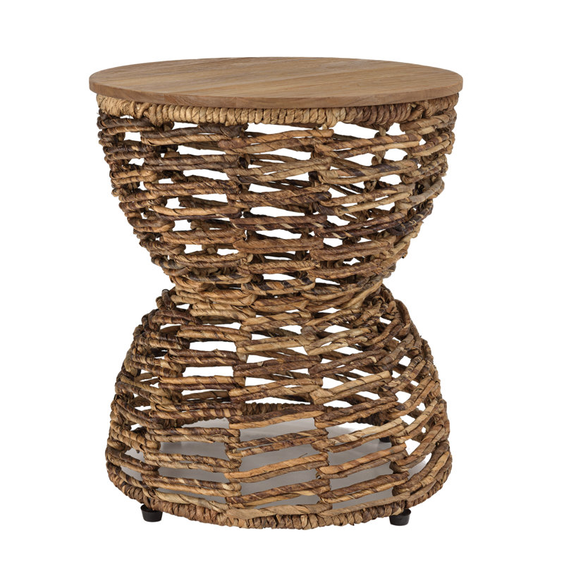 Aadhiran Solid Wood Accent Stool