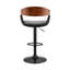 Chaise de bar pivotante en similicuir et fer Aurick-7106604-55901067-7106606