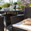 Dubose 4 - Person Wicker Patio Dining Set with Round Table , Cushions Included-128712914-37961049