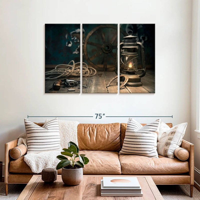 Style occidental Lelar, H 36 po x l 57 po