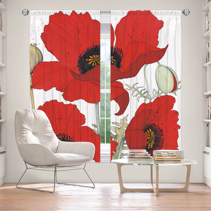 Delaughter Room Darkening Curtain Pair, 40" W x 82" L
