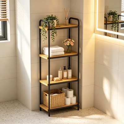 Steel Freestanding Bathroom Shelves