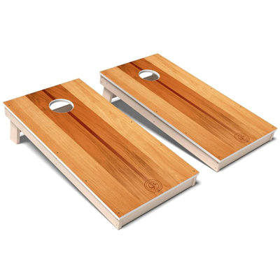 Woody Surf All-Weather Composite Cornhole Board Set