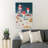 Ice Cream Cone With Cone And Ice Cream On Table - 1 Piece Rectangle Graphic Art Print On Wrapped Canvas-1103503512