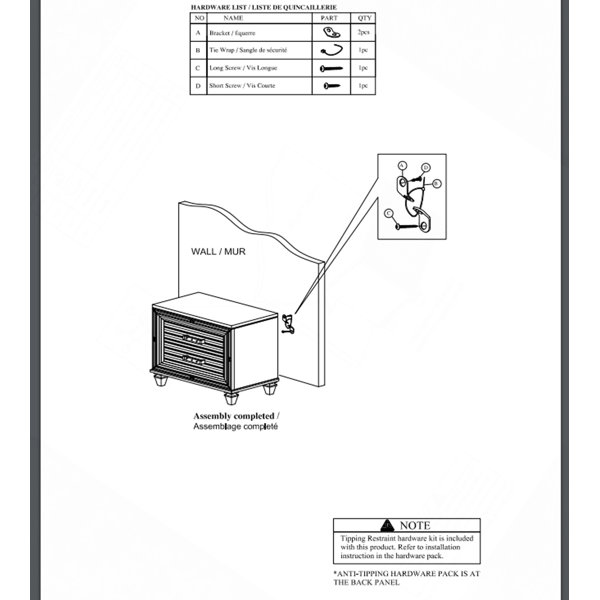 Dimensions du produit