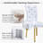 Modern Dining Chairs with PU Leather Cushioned Spring Pack-1773973617-1773973622-1773973621