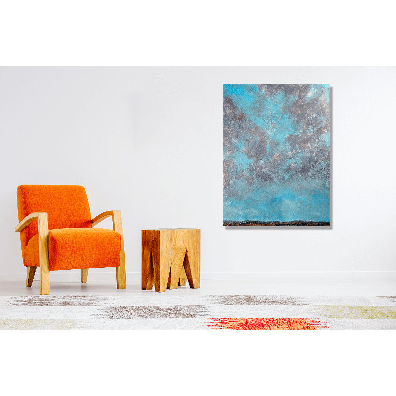 Big Sky - Artist Enhanced Canvas Print, 48" H x 36" W x 1.5" D, Wrapped Canvas