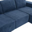 Canapé modulaire moderne en U de 110 po x 72 po Modern Canapé, ensemble de canapé en chenille de luxe, canapé-lit en mousse-98003500
