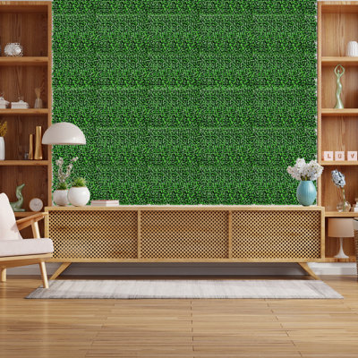 Écrans d'intimité en plastique vert H 11,8 po x l 15,7 po