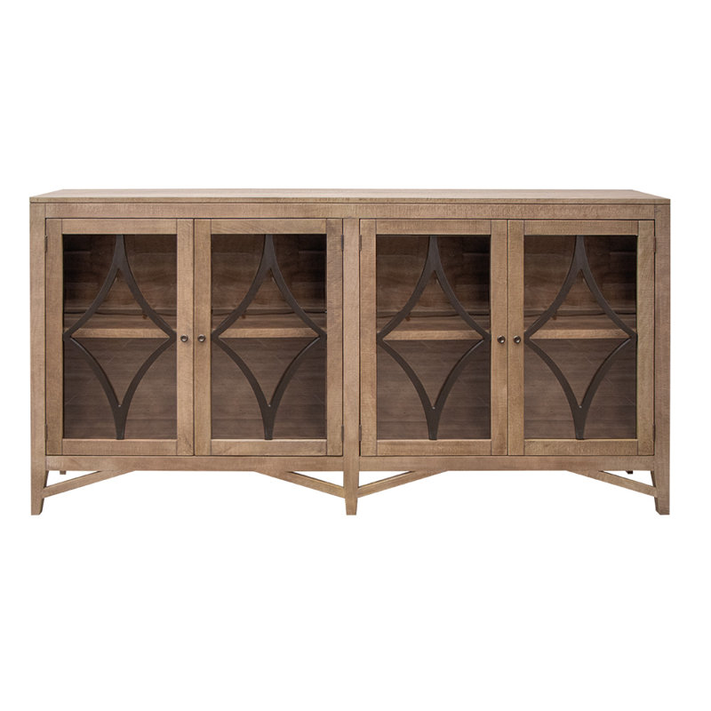 Kaytlynne 80'' Solid Wood Sideboard